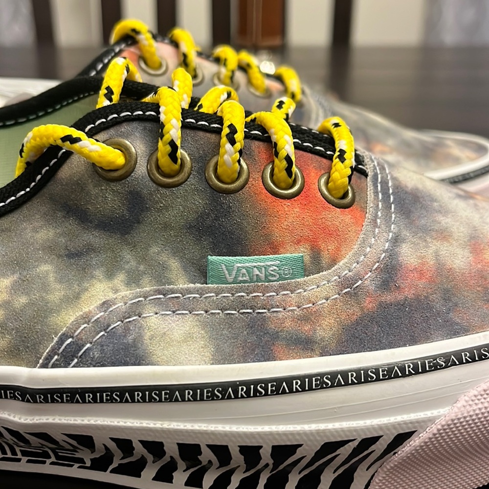 Vans OG Authentic Lx Aries Trip Art Shoes Sneakers new Tie Dye Mens Women’s - Picture 8 of 13
